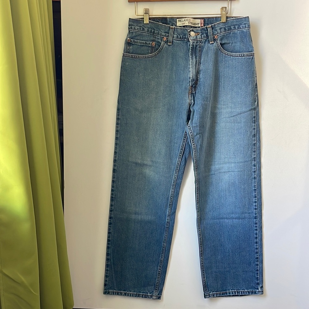 Levi’s Strauss & Co. Men’s Relaxed Straight Denim Jeans | W32L30